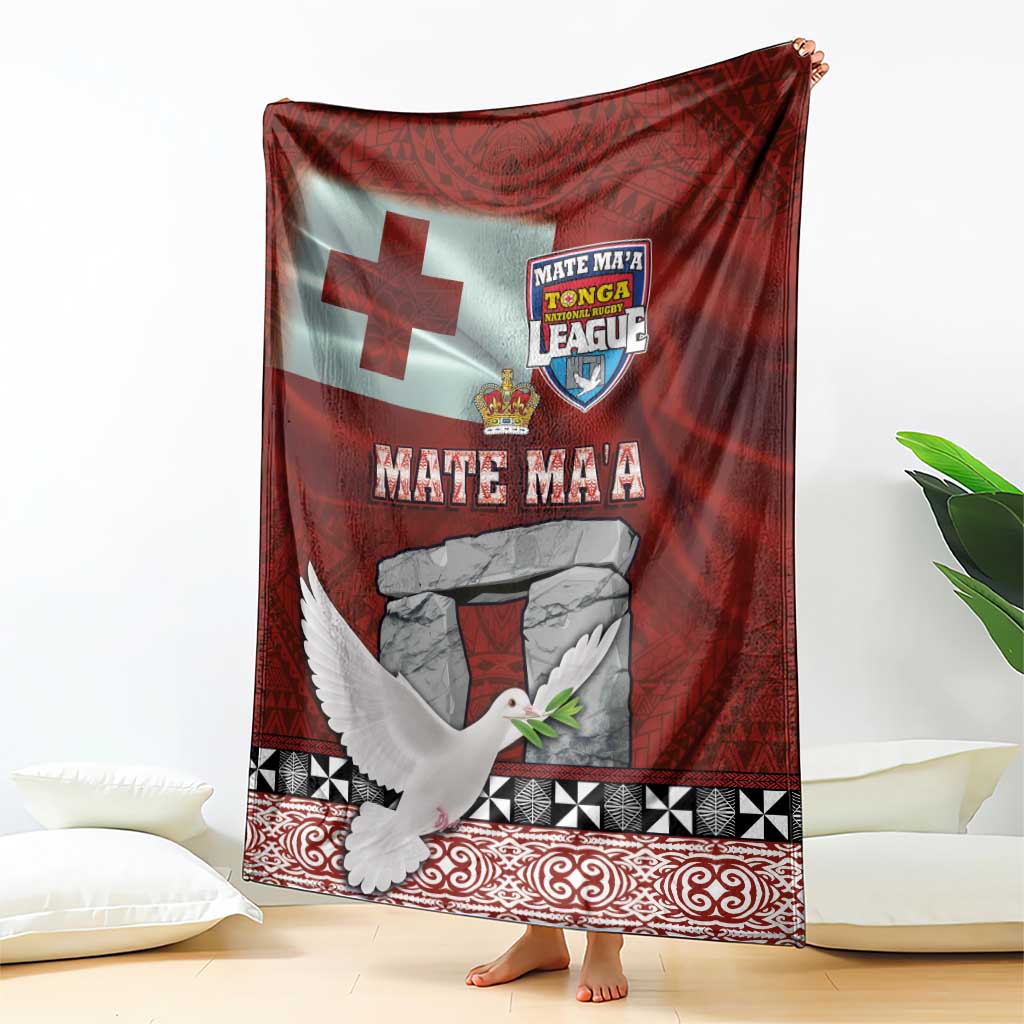 Mate Ma'a Tonga Blanket Haamonga a Maui and White Dove - Tongan Kupesi Ngatu LT03 - Polynesian Pride