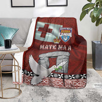 Mate Ma'a Tonga Blanket Haamonga a Maui and White Dove - Tongan Kupesi Ngatu LT03 - Polynesian Pride