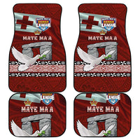 Mate Ma'a Tonga Car Mats Haamonga a Maui and White Dove - Tongan Kupesi Ngatu LT03 - Polynesian Pride