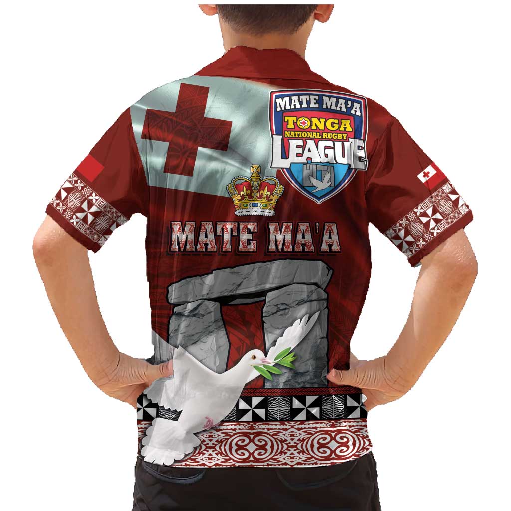 Mate Ma'a Tonga Family Matching Mermaid Dress and Hawaiian Shirt Haʻamonga ʻa Maui and White Dove - Tongan Kupesi Ngatu