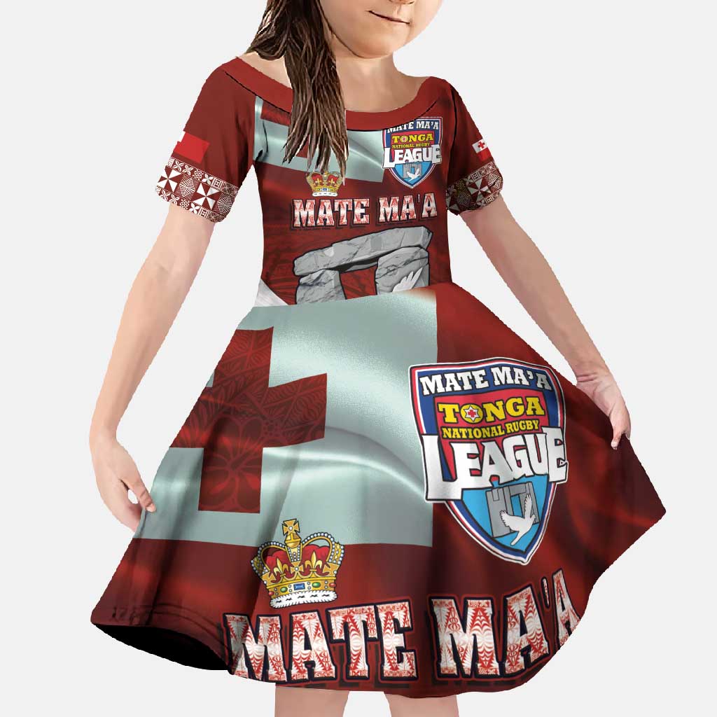 Mate Ma'a Tonga Family Matching Mermaid Dress and Hawaiian Shirt Haʻamonga ʻa Maui and White Dove - Tongan Kupesi Ngatu