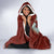 Mate Ma'a Tonga Hooded Blanket Haʻamonga ʻa Maui and White Dove - Tongan Kupesi Ngatu