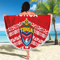 Mate Ma'a Tonga Beach Blanket Double White Dove and Kupesi Ngatu Art Tattoo LT03 - Polynesian Pride