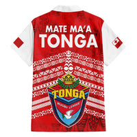 Mate Ma'a Tonga Hawaiian Shirt Double White Dove and Kupesi Ngatu Art Tattoo LT03 - Polynesian Pride