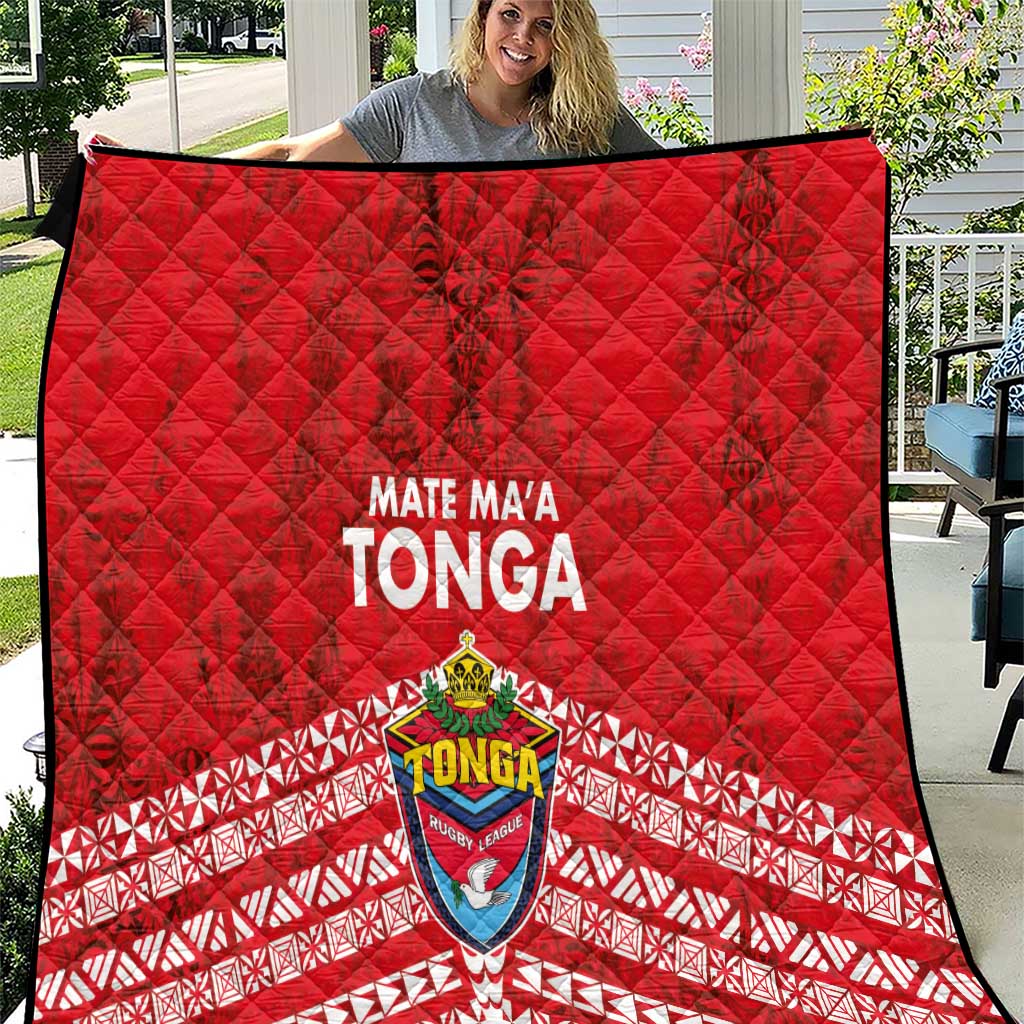 Mate Ma'a Tonga Quilt Douple White Dove and Kupesi Ngatu Art Tattoo