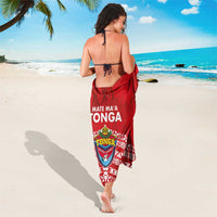 Mate Ma'a Tonga Sarong Douple White Dove and Kupesi Ngatu Art Tattoo