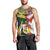 Custom Mate Ma'a Tonga and Australia Kangaroo Men Tank Top Nation Seal with Mascot Aboriginal and Tongan Kupesi Ngatu Art