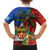 Personalised Fiji and Rotuma Together Family Matching Tank Maxi Dress and Hawaiian Shirt Fjian Masi and Pacific Pattern Mix Culture