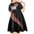 Custom New Zealand Rugby Kid Short Sleeve Dress Maori and Silver Fern Half Style