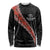 Custom New Zealand Rugby Long Sleeve Shirt Maori and Silver Fern Half Style