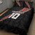 Custom New Zealand Rugby Quilt Bed Set Maori and Silver Fern Half Style