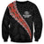 Custom New Zealand Rugby Sweatshirt Maori and Silver Fern Half Style