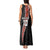 Custom New Zealand Rugby Tank Maxi Dress Maori and Silver Fern Half Style