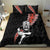 New Zealand Maori Warrior Rugby Bedding Set Maori and Silver Fern Half Style