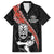 New Zealand Maori Warrior Rugby Family Matching Summer Maxi Dress and Hawaiian Shirt Maori and Silver Fern Half Style