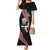 New Zealand Maori Warrior Rugby Mermaid Dress Maori and Silver Fern Half Style