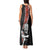 New Zealand Maori Warrior Rugby Tank Maxi Dress Maori and Silver Fern Half Style