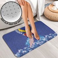 Hawaiian Sea Animals Bathroom Set Whales Shark and Turtle Guardians with Tribal Pattern LT03 - Polynesian Pride