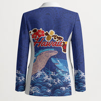 Hawaiian Sea Animals Blazer Whales Shark and Turtle Guardians with Tribal Pattern LT03 - Polynesian Pride