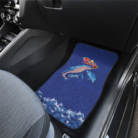 Hawaiian Sea Animals Car Mats Whales Shark and Turtle Guardians with Tribal Pattern LT03 - Polynesian Pride