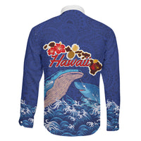 Hawaiian Sea Animals Family Matching Mermaid Dress and Hawaiian Shirt Whales Shark and Turtle Guardians with Tribal Pattern