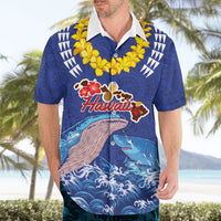 Hawaiian Sea Animals Hawaiian Shirt Whales Shark and Turtle Guardians with Tribal Pattern LT03 - Polynesian Pride