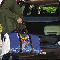 Hawaiian Sea Animals Travel Bag Whales Shark and Turtle Guardians with Tribal Pattern LT03 - Polynesian Pride