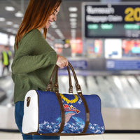 Hawaiian Sea Animals Travel Bag Whales Shark and Turtle Guardians with Tribal Pattern LT03 - Polynesian Pride