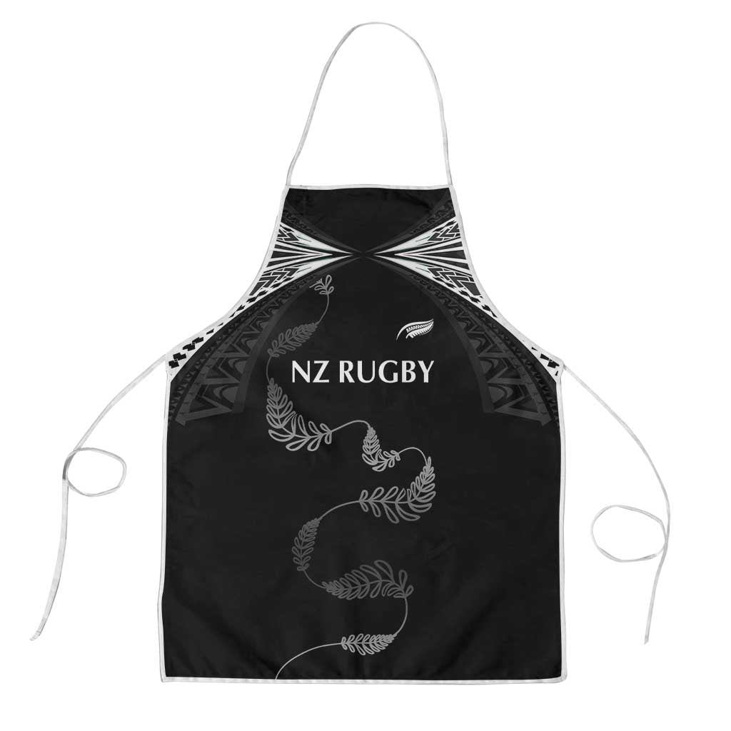 New Zealand Rugby Apron Aotearoa Armour Blacks Silver Ferns - Polynesian Pride