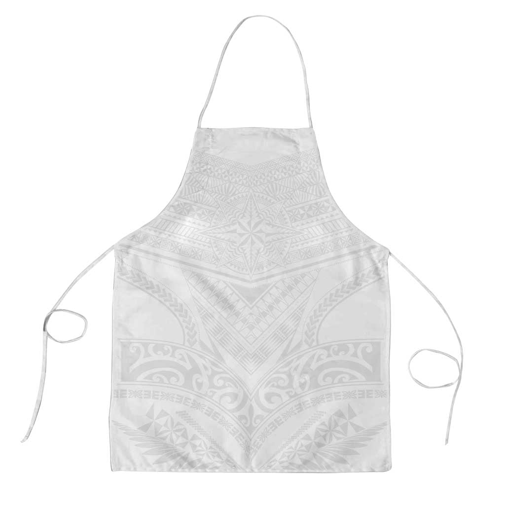 Tonga White Sunday Apron Tongan Tribal Heritage Tattoos - Polynesian Pride