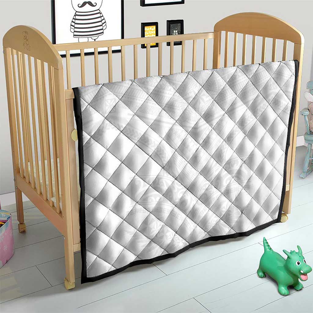 Tonga White Sunday Quilt Tongan Tribal Heritage Tattoos - Polynesian Pride