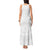 Tonga White Sunday Tank Maxi Dress Tongan Tribal Heritage Tattoos - Polynesian Pride