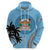 Personalised Fiji Hoodie Tapa Pattern Fijian Coat of Arms and Palm Tree LT03 - Polynesian Pride