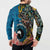 Fiji and Australia Kangaroos Button Sweatshirt Indigenous Aboriginal and Fijian Masi Tribal Tattoo