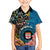 Fiji and Australia Kangaroos Kid Hawaiian Shirt Indigenous Aboriginal and Fijian Masi Tribal Tattoo