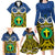 Vanuatu Tafea Province Family Matching Long Sleeve Bodycon Dress and Hawaiian Shirt Pig Tusk Mix Maori Pattern and Namele Leaf LT03 - Polynesian Pride