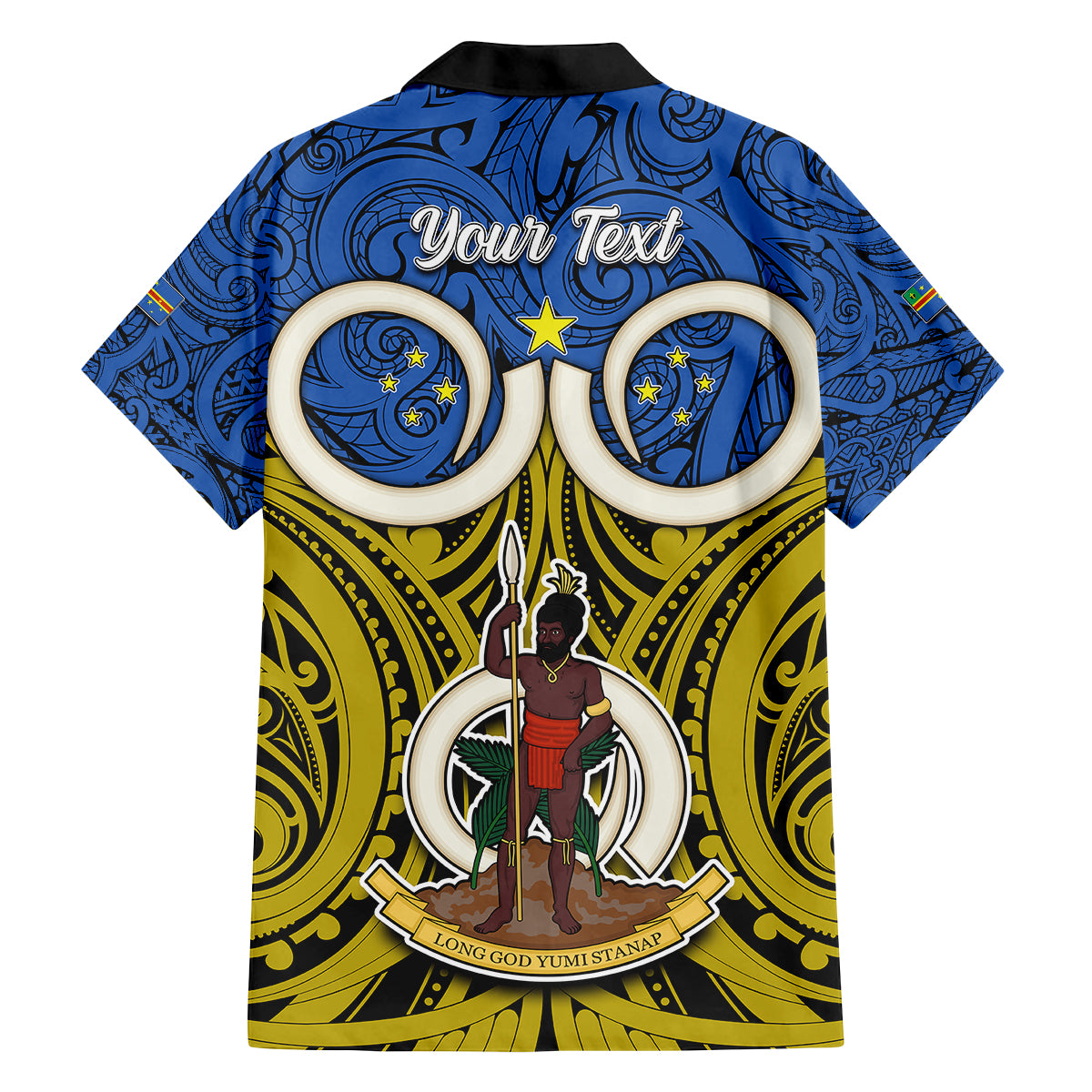 Personalised Vanuatu Tafea Province Family Matching Summer Maxi Dress and Hawaiian Shirt Pig Tusk Mix Maori Pattern and Namele Leaf LT03 - Polynesian Pride