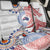 Tongan and Australian Culture Together Back Car Seat Cover Ngatu Art Tribal Aboriginal Tattoo Pattern - Polynesian Pride