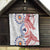 Tongan and Australian Culture Together Quilt Ngatu Art Tribal Aboriginal Tattoo Pattern - Polynesian Pride