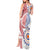 Tongan and Australian Culture Together Tank Maxi Dress Ngatu Art Tribal Aboriginal Tattoo Pattern - Polynesian Pride