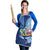 Hawaiian Mele Kalikimaka Apron Funny Santa on Whale Island with Kakau Tattoos - Polynesian Pride