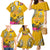 Niue Waitangi Family Matching Mermaid Dress and Hawaiian Shirt Tropical Flower Tapa Pattern LT03 - Polynesian Pride