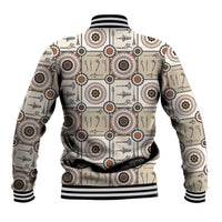 Tukenny Pattern Fijian War Clubs Baseball Jacket LT03 - Polynesian Pride