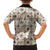 Tukenny Pattern Fijian War Clubs Family Matching Long Sleeve Bodycon Dress and Hawaiian Shirt LT03 - Polynesian Pride