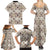 Tukenny Pattern Fijian War Clubs Family Matching Summer Maxi Dress and Hawaiian Shirt LT03 - Polynesian Pride