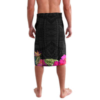 Personalized American Samoa Flag Day Lavalava Tanoa and Fue mix Hibiscus Flower Polynesian Pattern LT03 - Polynesian Pride
