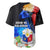 Philippines Independence Day Baseball Jersey Philippines Eagle and Sampaguita Jasmine Yakan Tribal