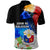 Philippines Independence Day Polo Shirt Philippines Eagle and Sampaguita Jasmine Yakan Tribal