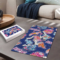 Hawaiian and Japanese Culture Together Puzzle Hawaiian Archipelago Shape Sea Animals LT03 - Polynesian Pride
