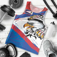 American Samoa Flag Day Men Tank Top Polynesian Art Geometric with Flag Brush Style LT03 - Polynesian Pride
